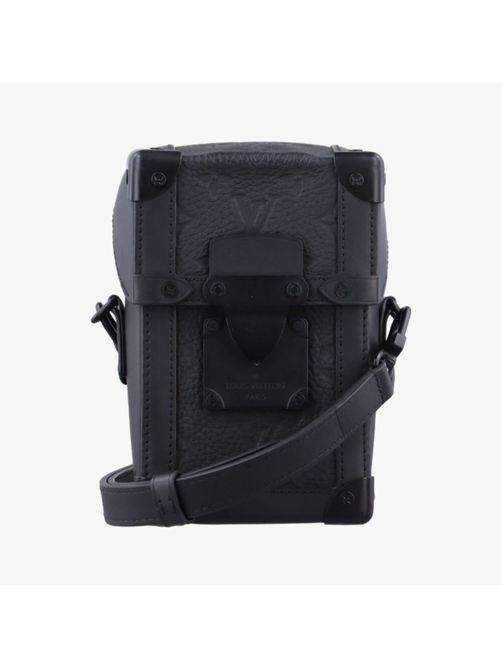 Louis Vuitton Vertical Trunk Noir Monogram Taurillon